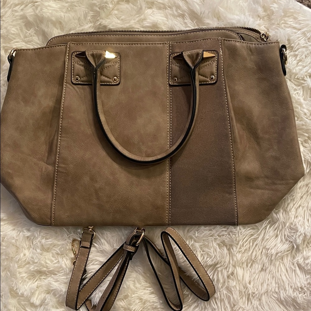 Elegant Tan Women's Handbag